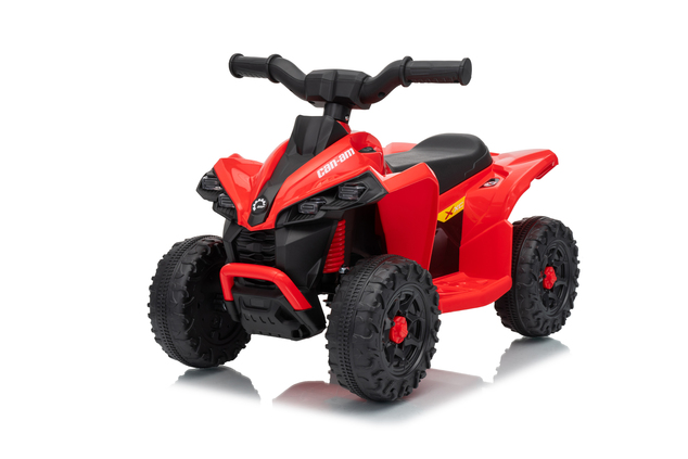 Licencovaná dětská elektrická mini čtyřkolka 25 W | Can-Am Renegade | Lithiový akumulátor 7,2 V | Červená
