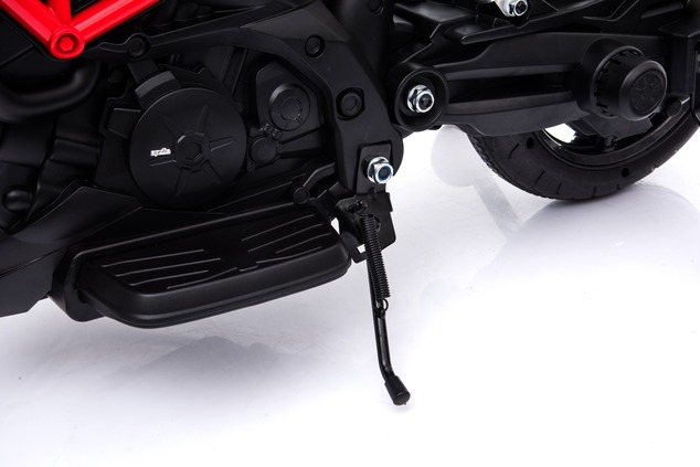 Electric Motorbike APRILIA DORSODURO 900, Licensed, 12V battery, EVA soft wheels, 2 x 18W Engines, S