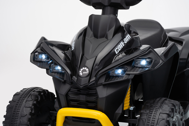 Licencovaná dětská elektrická mini čtyřkolka 25 W | Can-Am Renegade | Lithiový akumulátor 7,2 V | Černá