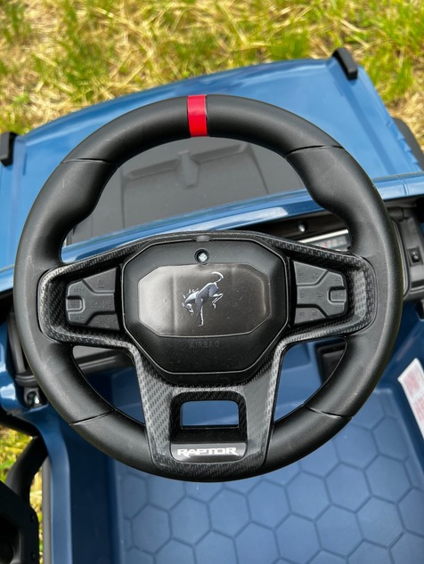 Electric Ride-On Car Ford Bronco with Rear-Wheel Drive, Licensed (Single-Seater), Blue, Lithium Batt