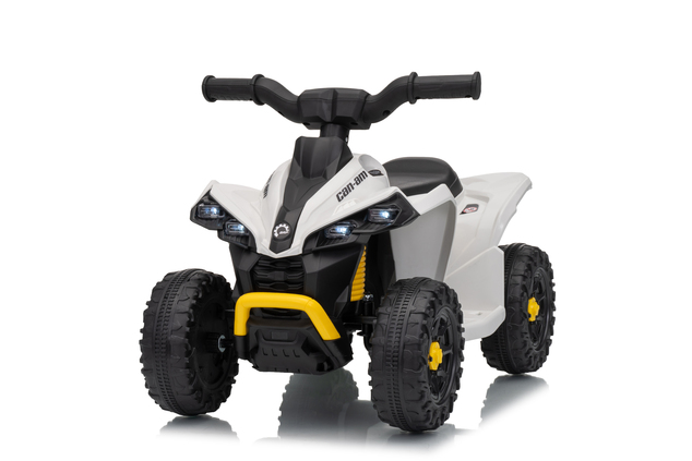 Licencovaná dětská elektrická mini čtyřkolka 25 W | Can-Am Renegade | Lithiový akumulátor 7,2 V | Bílá