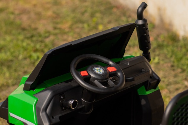 Farm electric car RIDER 6X6 24V with 4-wheel drive 4 X 100W, 24V/7Ah battery, EVA wheels, Suspension