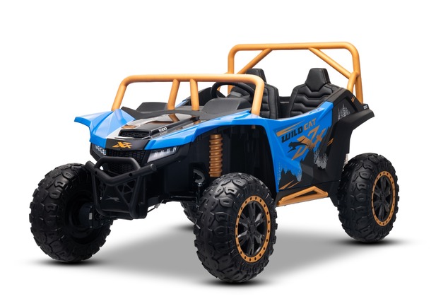 Electric Ride-on buggy Artic CAT XXL 4x4 24V, blue, two-seater, Soft EVA wheels, Powerful engines, L