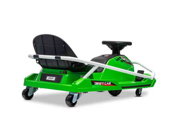 Drift kart elettrico 24V | Beneo Motors | Verde | Motore brushless 300 W | Batteria al litio | Modal