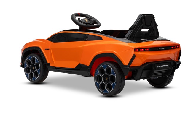 Electric Ride-on Car Lamborghini Lanzador 12V with rear-wheel drive, licensed (Single seater), orang