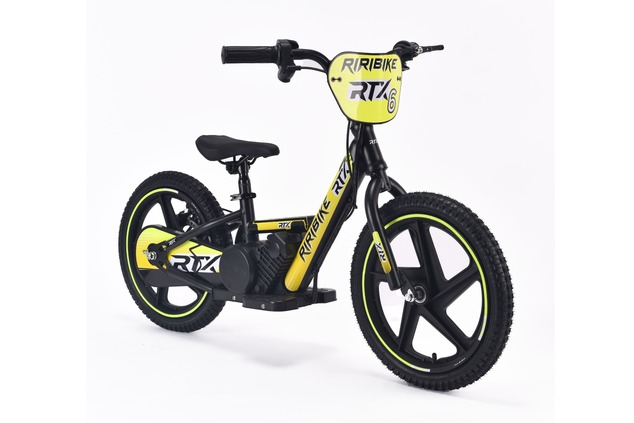 Children's electric balancer RIRIBIKE RTX6 24V (16"), yellow, Lithium battery, 250W motor, Disc brak