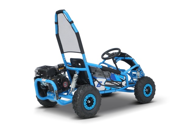 Petrol Go-Kart for children Beneo Motors BUGGY RSX blue - 98cm3