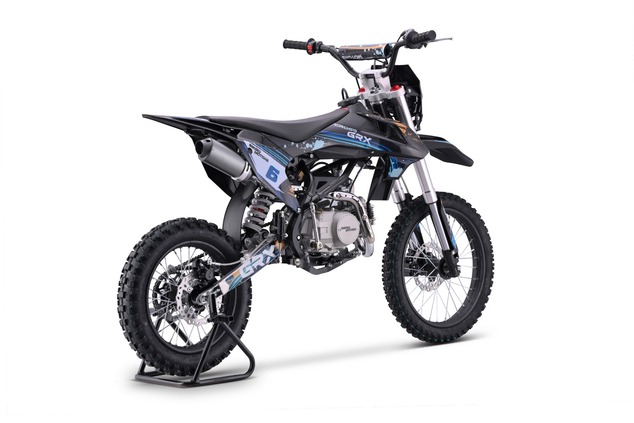 Benzin-Motocross für Jugendliche und Erwachsene – Beneo Motors Cross GRX Blau – 125 ccm