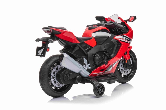 Electric Motorbike HONDA CBR 1000RR, Licensed, 12V battery, Leatherette seat, Plastic wheels, 30W En