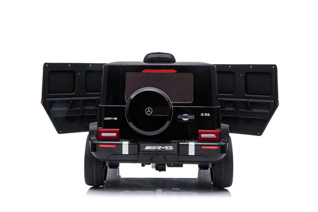 Open Box – Like New Electric Ride on Car Mercedes G New, Black, Original Licenced, Battery Powered, 