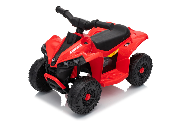Licencovaná dětská elektrická mini čtyřkolka 25 W | Can-Am Renegade | Lithiový akumulátor 7,2 V | Červená