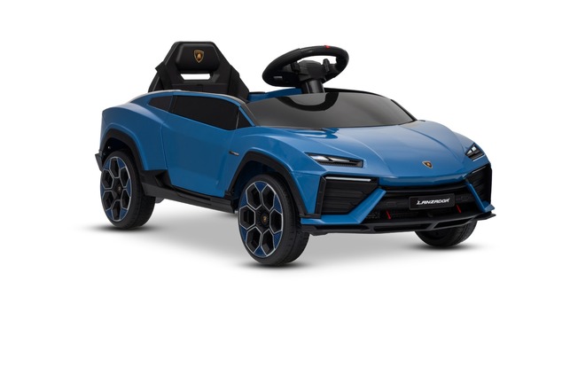 Electric Ride-on Car Lamborghini Lanzador 12V with rear-wheel drive, licensed (Single seater), blue,