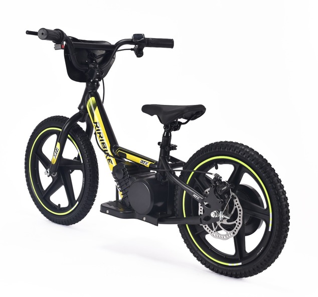 Children's electric balancer RIRIBIKE RTX6 24V (16"), yellow, Lithium battery, 250W motor, Disc brak