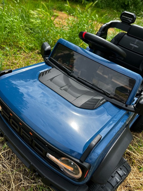 Electric Ride-On Car Ford Bronco with Rear-Wheel Drive, Licensed (Single-Seater), Blue, Lithium Batt