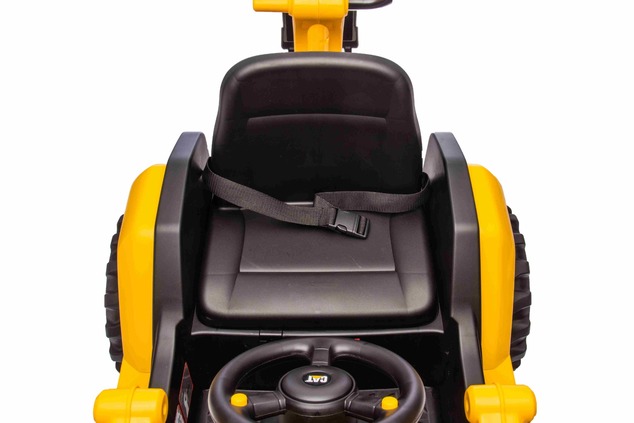 Licensed Caterpillar Electric Excavator with Slope and Excavation Bucket, Single Seater, Yellow, USB