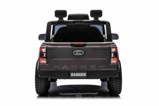 Electric Ride-on car FORD 707 12V, Grey, Leather seat, 2.4 GHz remote control, Bluetooth / USB Input