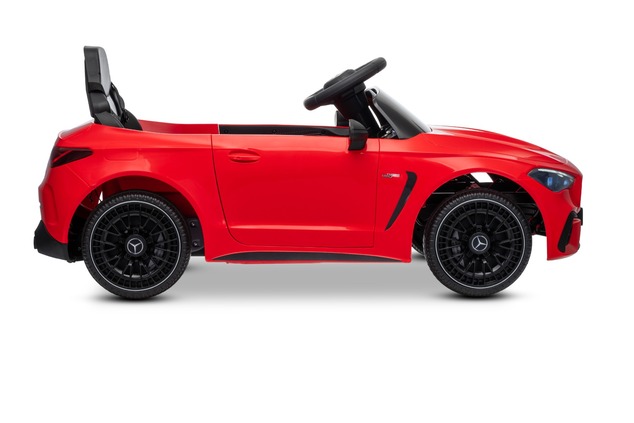 Electric Ride-on car Mercedes CLE 12V with rear-wheel drive, red, Single seater, Lithium battery, LE
