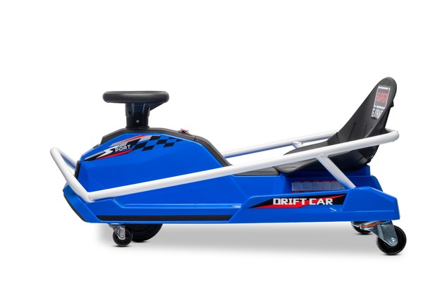 Drift kart elettrico 24V | Beneo Motors | Blu | Motore brushless 300 W | Batteria al litio | Modalit