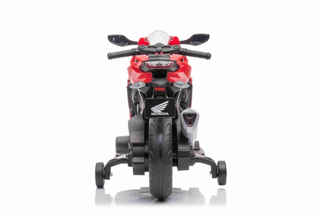 Electric Motorbike HONDA CBR 1000RR, Licensed, 12V battery, Leatherette seat, Plastic wheels, 30W En