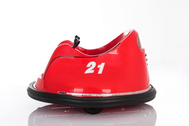 Electric Ride-on RIRIDRIVE 12V red, suitable for indoor and outdoor use, 2.4 Ghz Remote control, LED