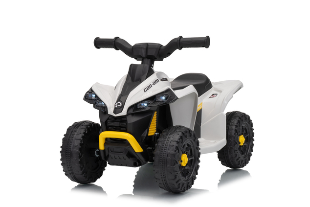 Licencovaná dětská elektrická mini čtyřkolka 25 W | Can-Am Renegade | Lithiový akumulátor 7,2 V | Bílá