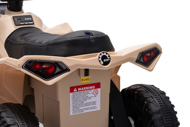 Dětská licencovaná elektrická mini čtyřkolka 25 W | Can-Am Renegade RS | Lithiový akumulátor 7,2 V | Khaki