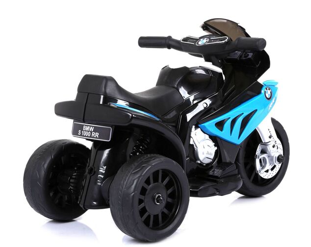 BMW S 1000 RR Elektromotorrad für Kinder, batteriebetrieben, 3 Räder, lizenziert, 1 Motor, 6 V