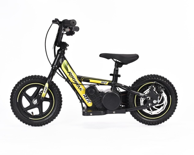 Children's electric balancer RIRIBIKE RTX3 24V (12"), yellow, Lithium battery, 100W motor, Disc brak