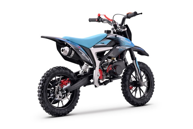 Kids Petrol Dirt Bike 50cc | Beneo Motors CROSS SX Blue | Ages 4–8 | Speed Limiter