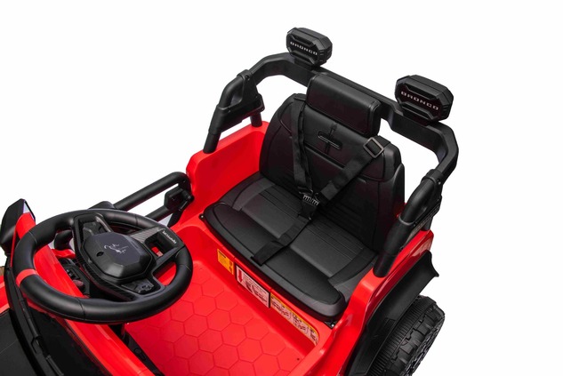 Electric Ride-On Car Ford Bronco with Rear-Wheel Drive, Licensed (Single-Seater), Black, Lithium Bat