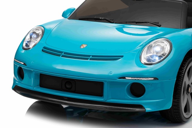 Electric Ride-on car RUF GT 12V, blue, Opening doors, 2.4 GHz remote control, LED lights front and r