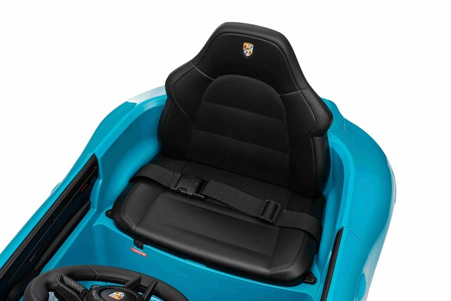 Electric Ride-on car RUF GT 12V, blue, Opening doors, 2.4 GHz remote control, LED lights front and r