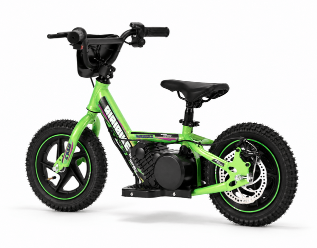 Elektrické odrážedlo | Beneo Motors RIRIBIKE RTX3 | Zelené | 24 V | 100 W motor | 12" kola