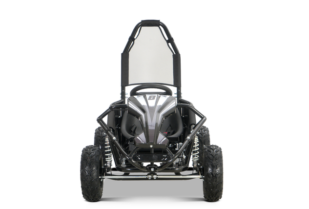Go-kart électrique 1 000 W | Beneo Motors BUGGY RSX Electric | Noir | 48 V | 30 km/h