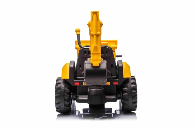 Licensed Caterpillar Electric Excavator with Slope and Excavation Bucket, Single Seater, Yellow, USB
