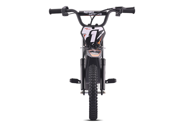 Pocket bike eléctrica para niños ROOKIE X 24V (14") | Batería de litio | Motor sin escobillas 250 W | Freno de disco