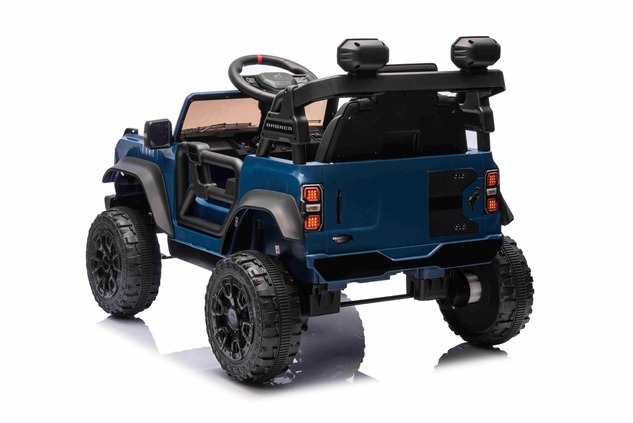 Electric Ride-On Car Ford Bronco with Rear-Wheel Drive, Licensed (Single-Seater), Blue, Lithium Batt