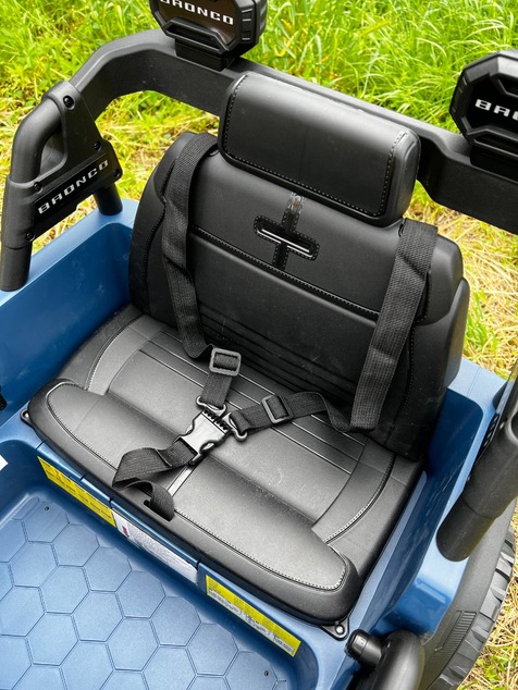 Electric Ride-On Car Ford Bronco with Rear-Wheel Drive, Licensed (Single-Seater), Blue, Lithium Batt