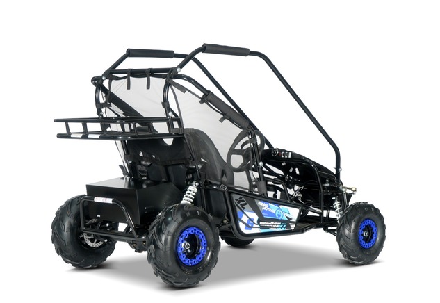 Electric Go-Kart for children Beneo Motors BUGGY RSX XL blue - 2000W