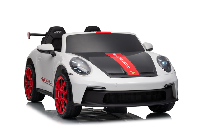 Porsche 911 GT3 RS macchina elettrica per bambini 24V 4x4 | con licenza | Beneo Motors | 2 posti | Batteria al litio | Sedili in similpelle ROSSI | Ruote EVA