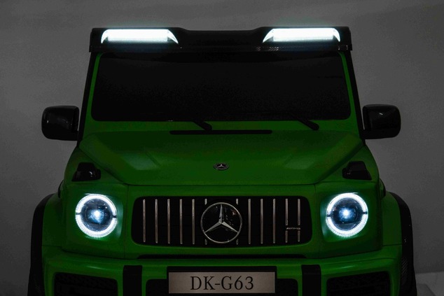 Electric Ride-on car Mercedes-Benz G63 AMG 4x4² Two-seater 24V, Black painted, MP4 Player with USB/A