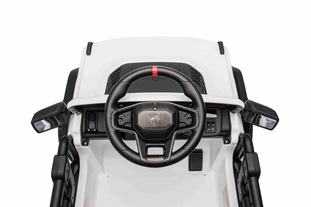 Electric Ride-On Car Ford Bronco with Rear-Wheel Drive, Licensed (Single-Seater), White, Lithium Bat