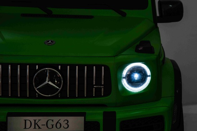 Electric Ride-on car Mercedes-Benz G63 AMG 4x4² Two-seater 24V, Black painted, MP4 Player with USB/A