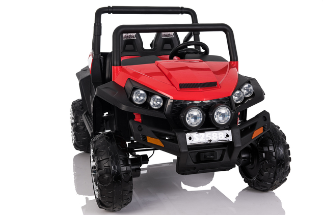 Electric Ride-On Toy Car RSX Red - 2.4Ghz, buggy 2X 12V/7Ah, 4 X MOTOR, remote control, two-seats in