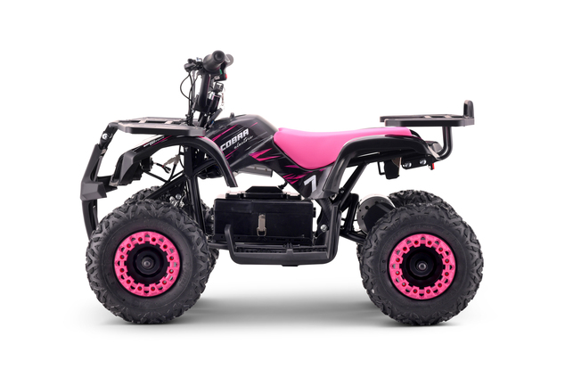 Quad électrique enfant 800 W | Beneo Motors Cobra Electric | Rose