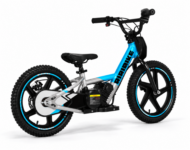 Elektrické odrážedlo 24 V, 250 W, 16″ kola | Beneo Motors RIRIBIKE RTX6 S | Modré