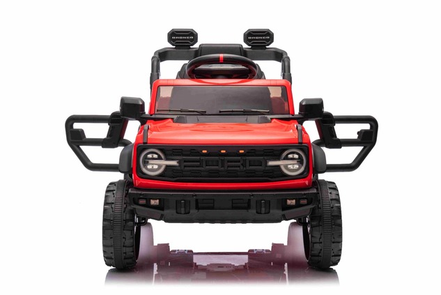 Electric Ride-On Car Ford Bronco with Rear-Wheel Drive, Licensed (Single-Seater), Red, Lithium Batte