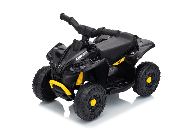 Licencovaná dětská elektrická mini čtyřkolka 25 W | Can-Am Renegade | Lithiový akumulátor 7,2 V | Černá
