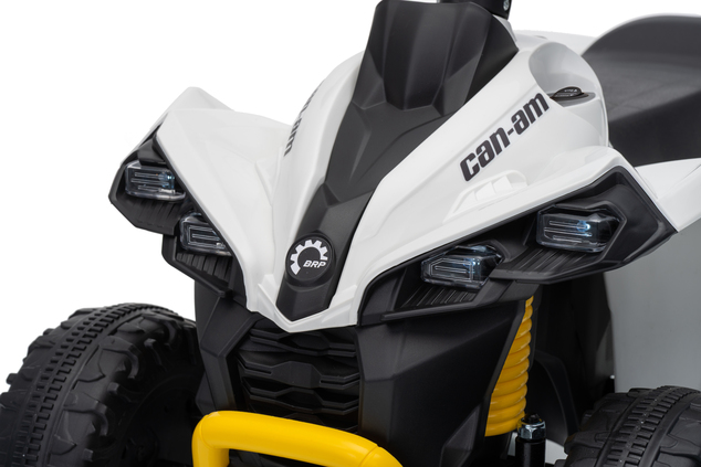 Licencovaná dětská elektrická mini čtyřkolka 25 W | Can-Am Renegade | Lithiový akumulátor 7,2 V | Bílá