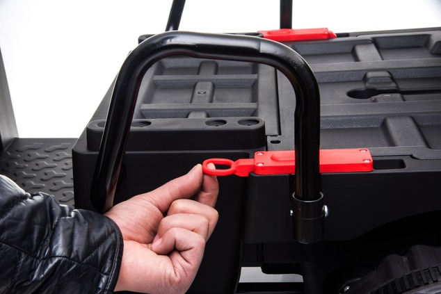 Farm electric car RIDER 4X4 with all-wheel drive, 2x12V battery, EVA wheels, Suspension axles, 2.4 G